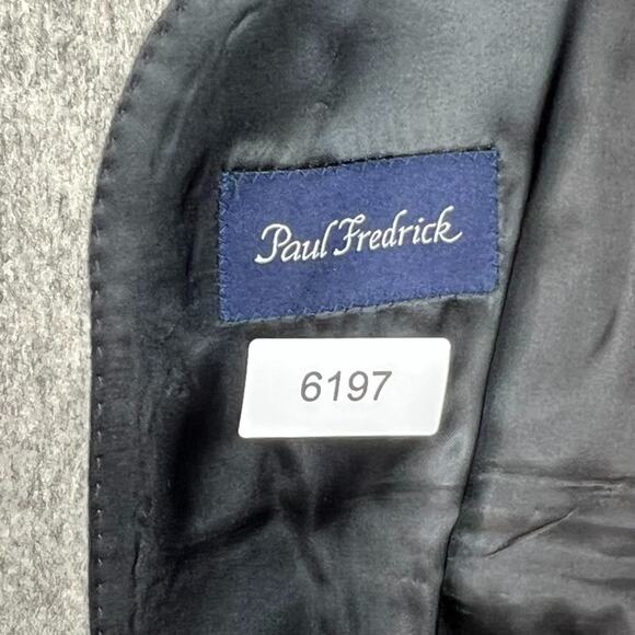 Paul Fredrick Mens 42R 100% Camel Hair Double Breasted Peak Lapel Coat Jacket - Picture 8 of 11